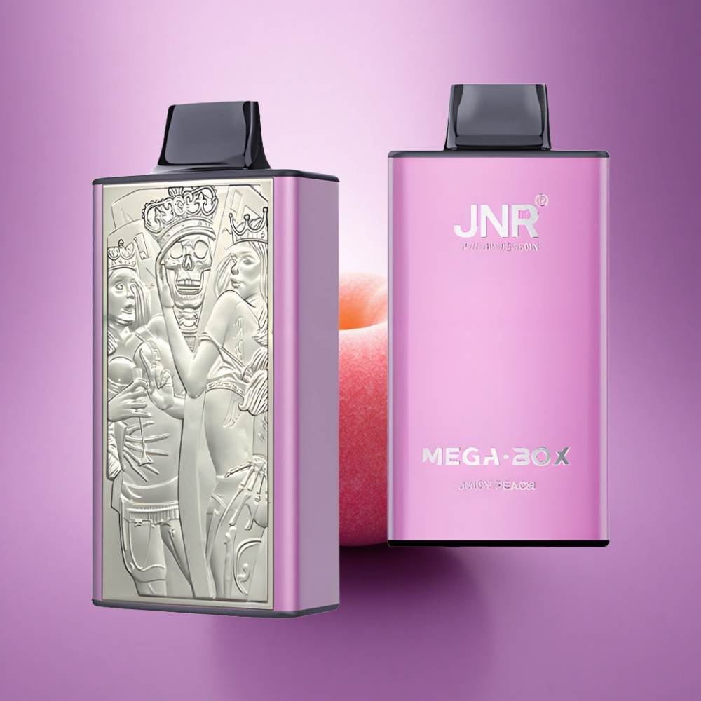JNR Mega Box 25000 Sulīgā Persika 30ml 850mAh