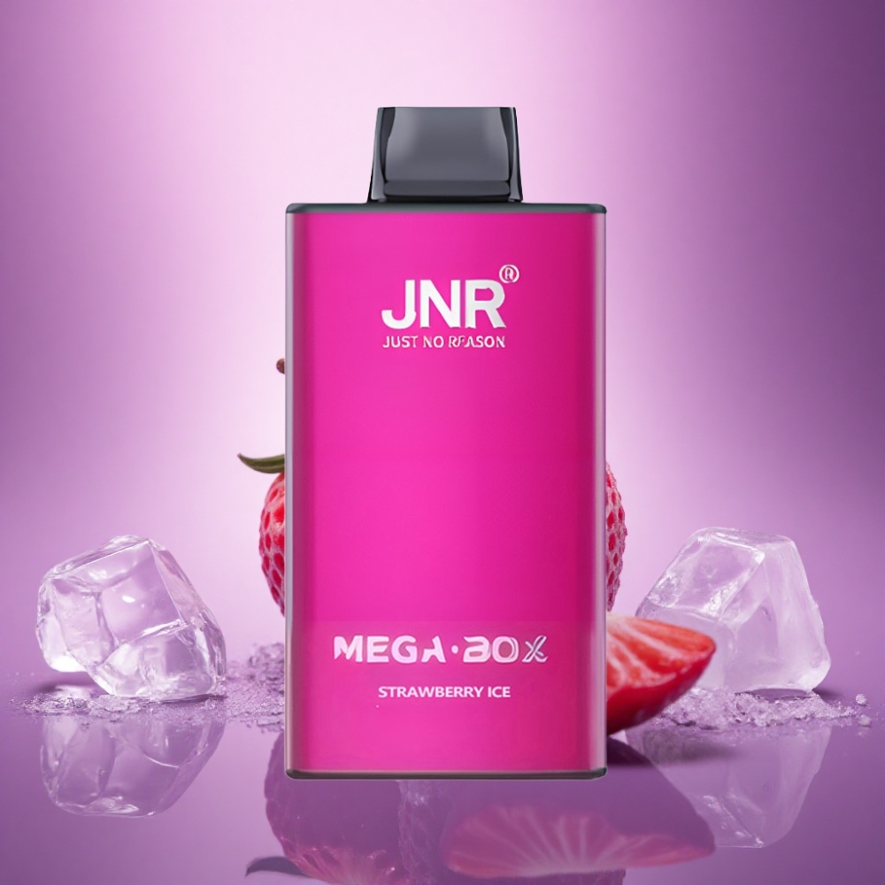 JNR Mega Box 25000 Zemeņu Ledus 30ml 850mAh