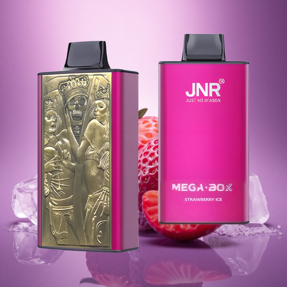 JNR Mega Box 25000 Zemeņu Ledus 30ml 850mAh