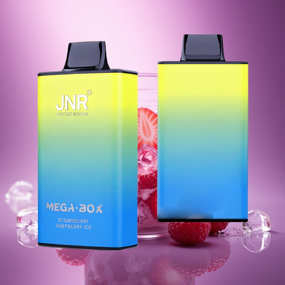JNR Mega Box 25000 Zemenes Aveņu Ledus ar 30ml E-šķidrumu un 850mAh