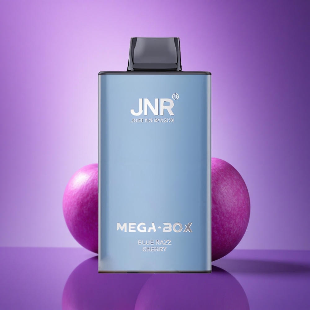 JNR Mega Box 25000 Zilā Aveņķiršu 850mAh 2% Nikotīna