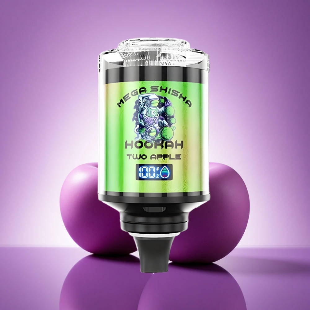 JNR Mega Shisha Hookah 100K Divas Ābolu 60ml 2200mAh