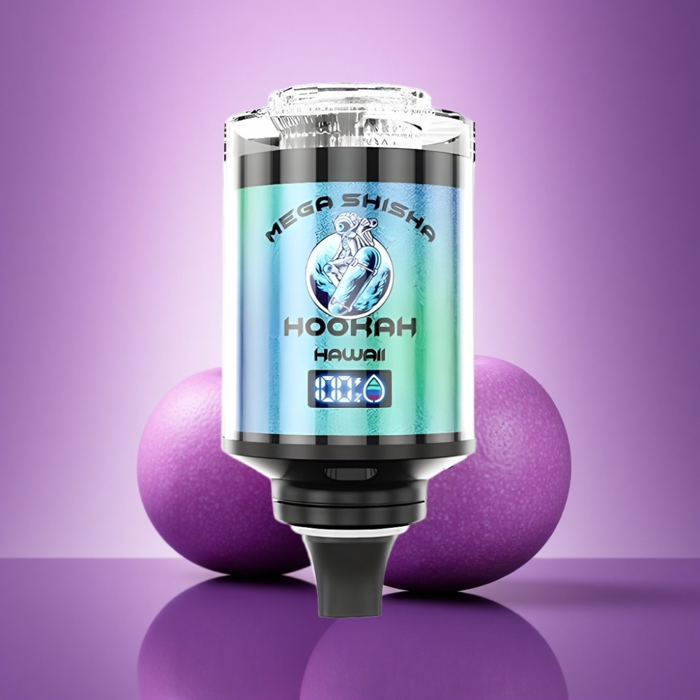 JNR Mega Shisha Hookah 100K Havaju 2200mAh 2% nikotīna šiša