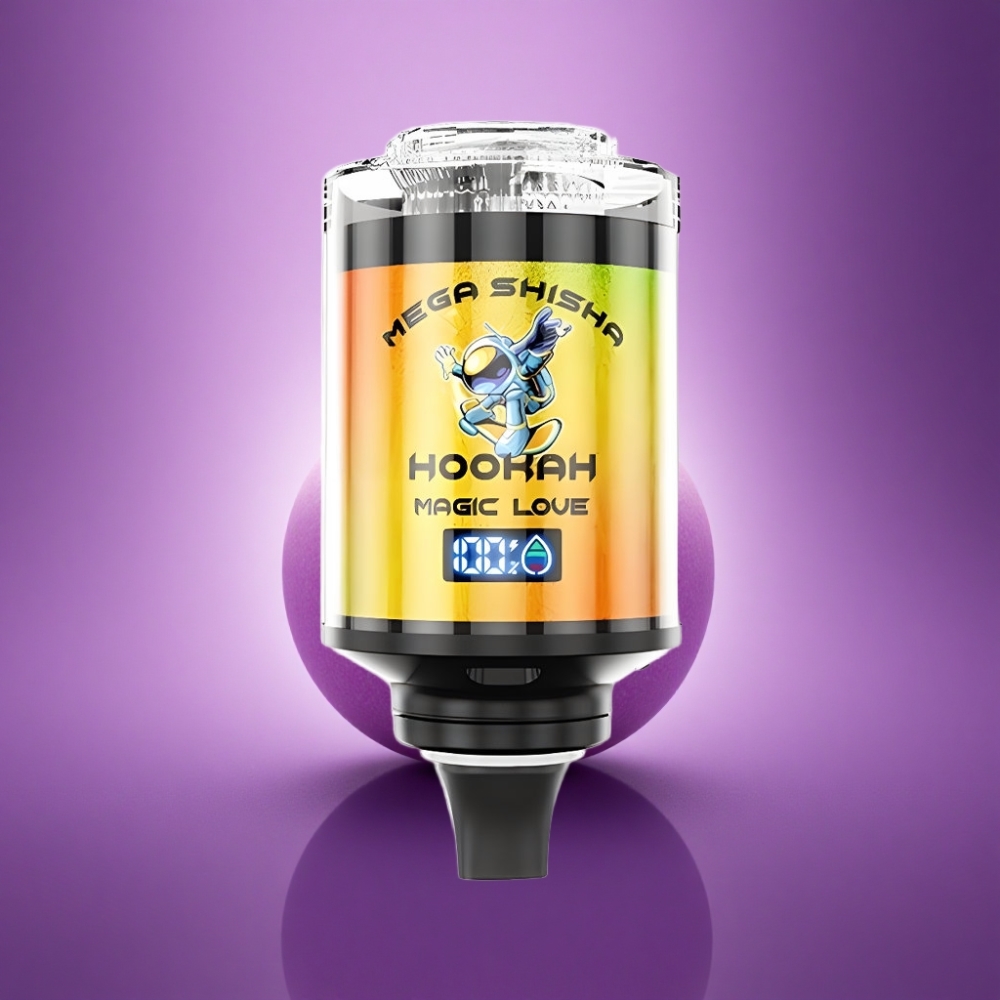 JNR Mega Shisha Hookah 100K Magiskā Mīlestība 60ml 2200mAh