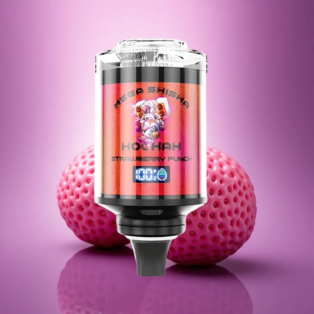 JNR Mega Shisha Hookah 100K Zemeņu Piedzīvojums ar 2200mAh un 2% nikotīna