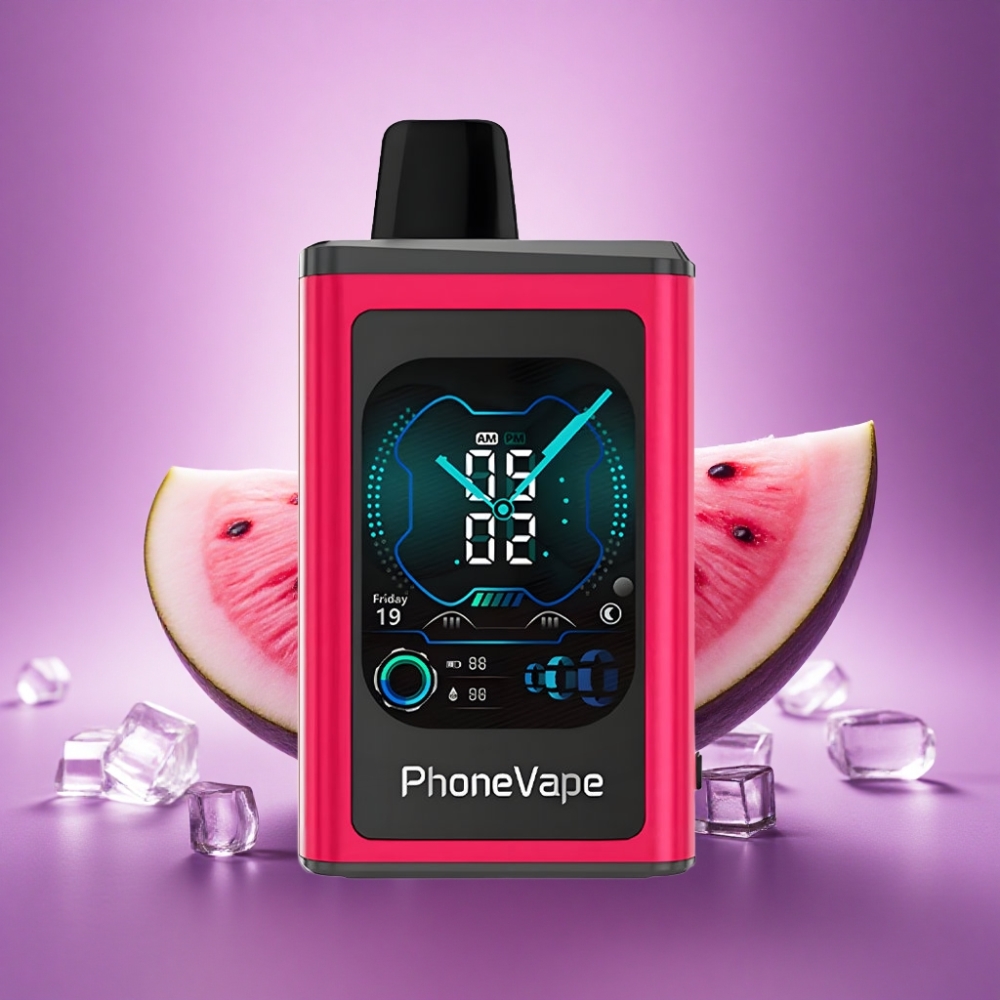 JNR PhoneVape 30000 Arbūzu Ledus ar Adjustable Airflow un 5% nikotīna