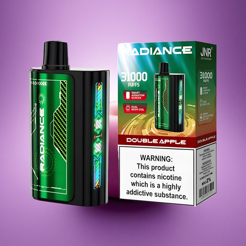 JNR Radiance 31000 Dubultā Ābols Dual Mesh Coil Type-C Uzlāde