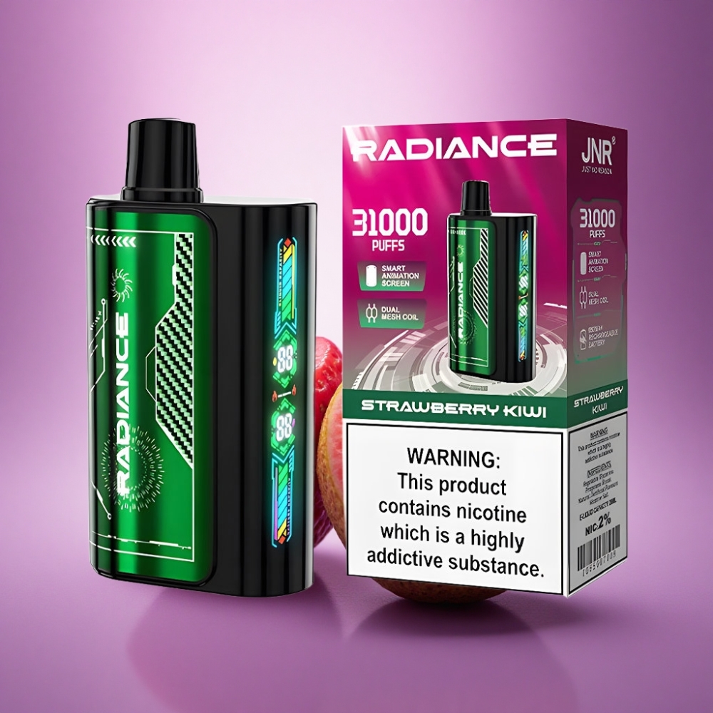 JNR Radiance 31000 Zemenes-Aktinīdiju 28ml 950mAh Izlietojamais Veips