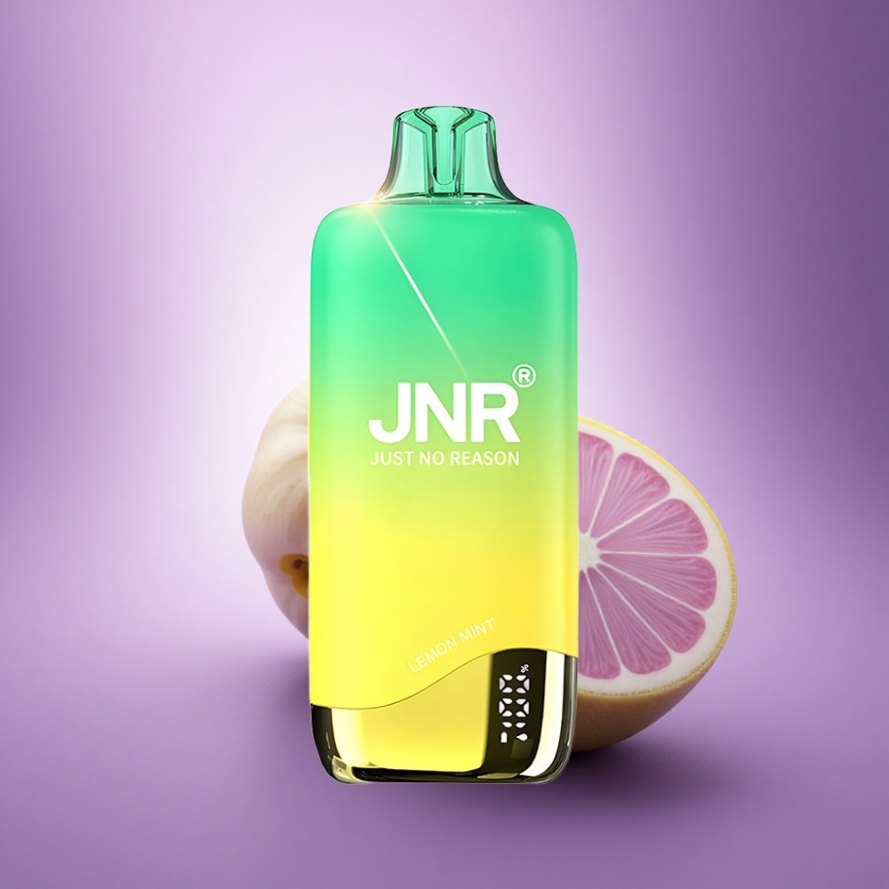 JNR Rainbow 10500 Citrona Mētru 600mAh 0% Nikotīna