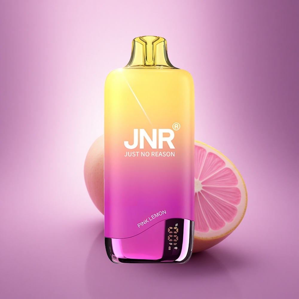 JNR Rainbow 10500 Rozā Citrons 600mAh 0% nikotīna