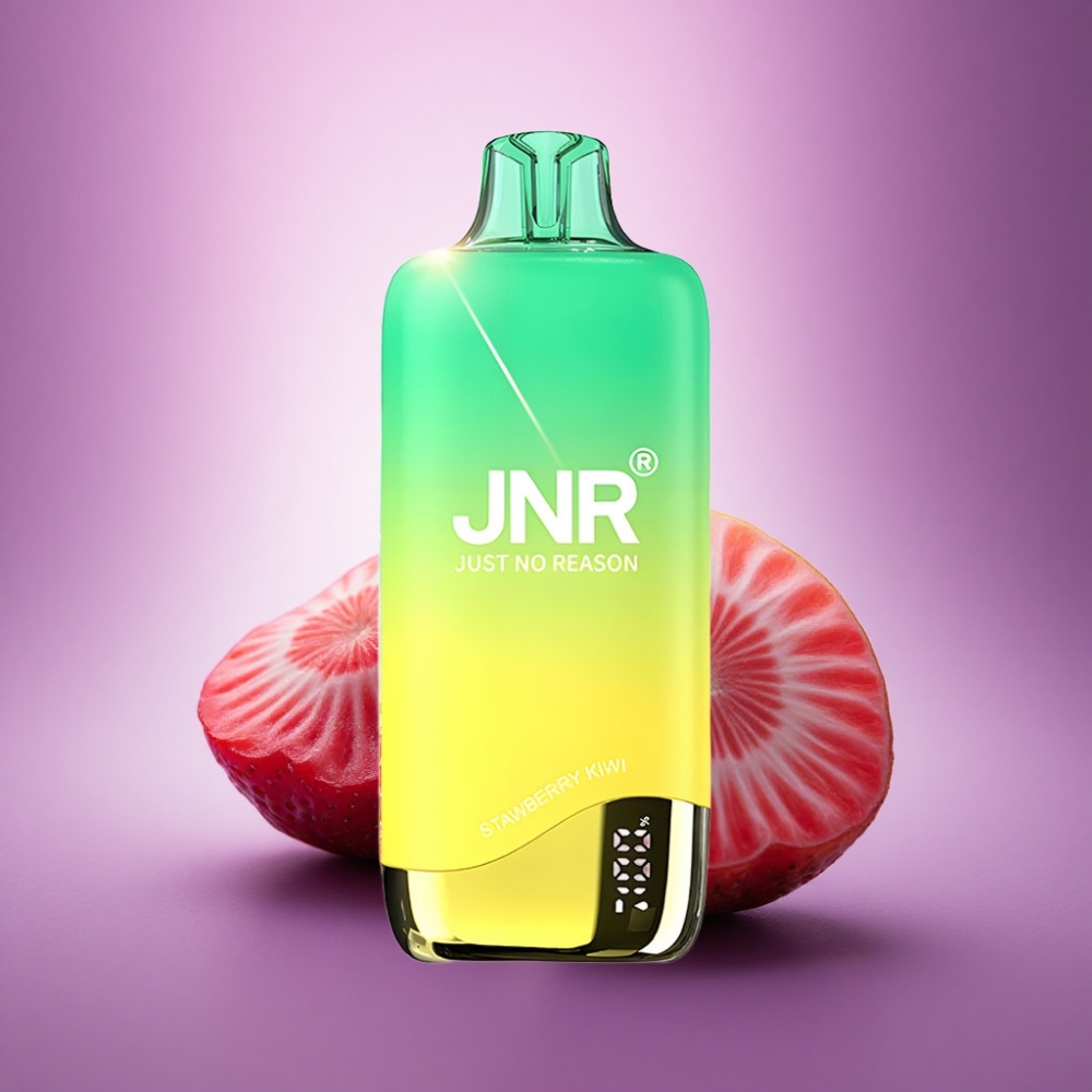 JNR Rainbow 10500 Zemeņu Kivi 600mAh 0% Nikotīna