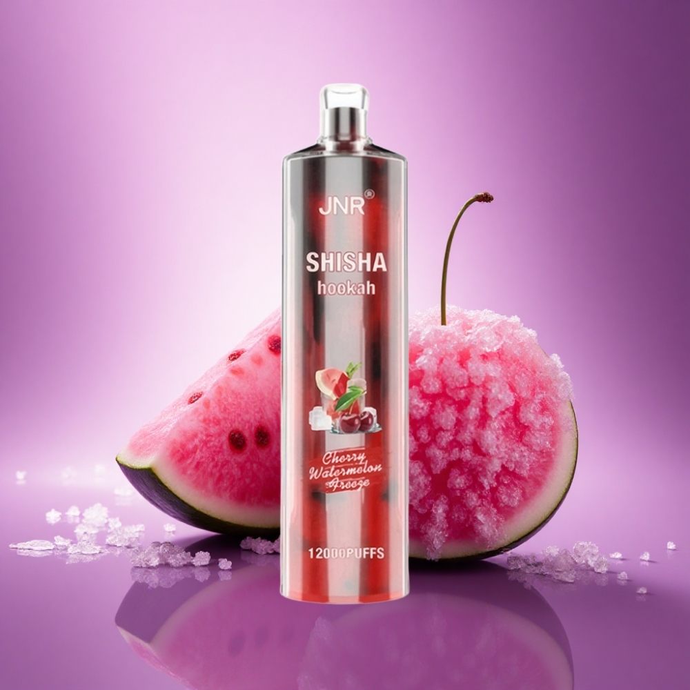 JNR Shisha Hookah 12000 Ķiršu Arbūza Ledus ar 750mAh un 0,6 Ohm