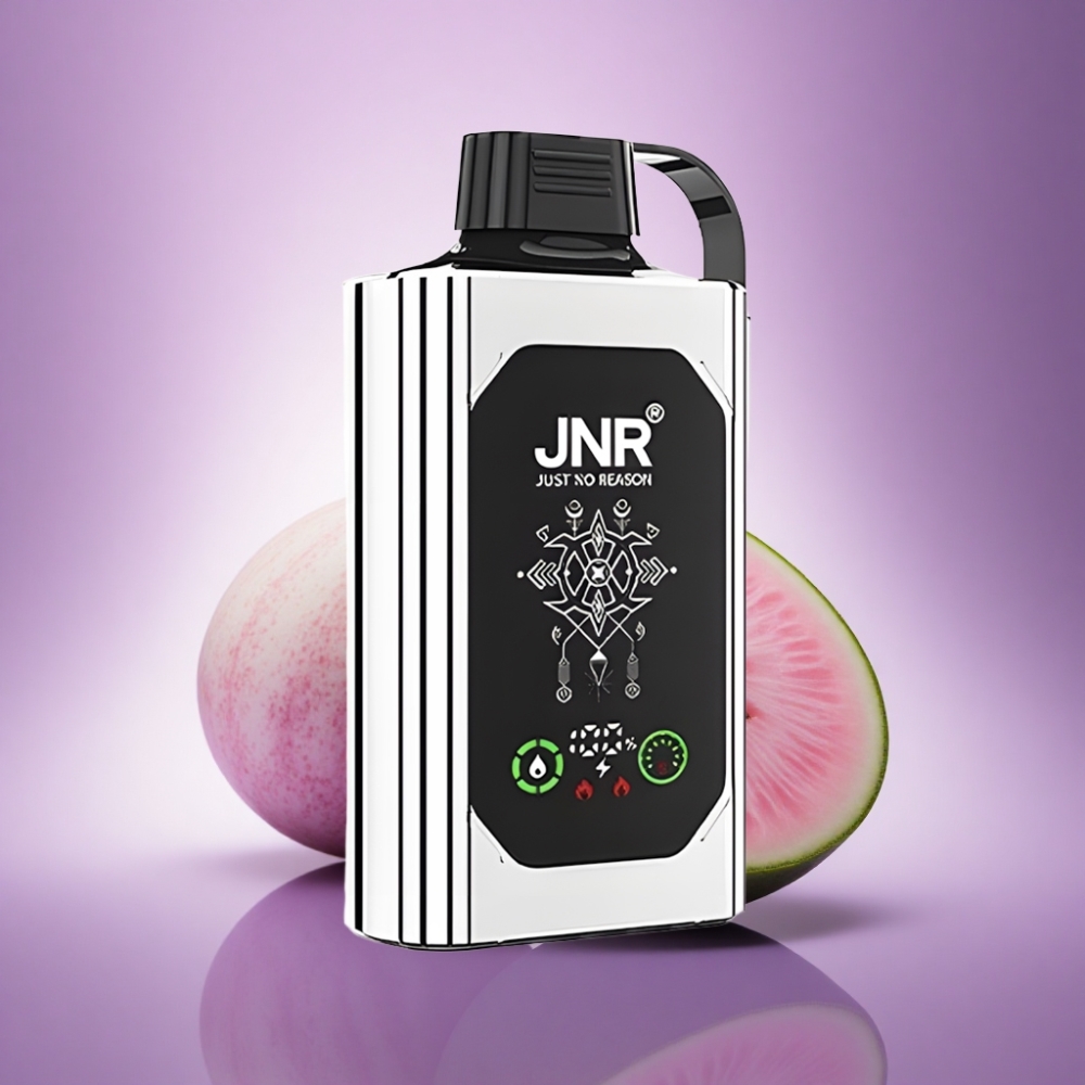 JNR Shisha Hookah Box 20500 Dubultā Melona Mētra ar HD Displeju un 1000mAh