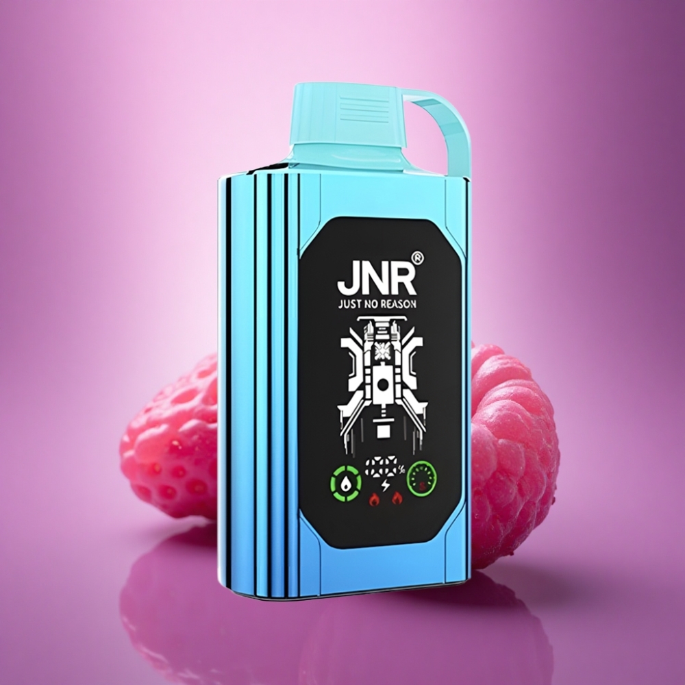 JNR Shisha Hookah Box 20500 Zemenes Aveņu Konfektes ar 1000mAh un 25ml e-šķidruma, Type-C Quick Charge, Nicotine 0%,2%,5%