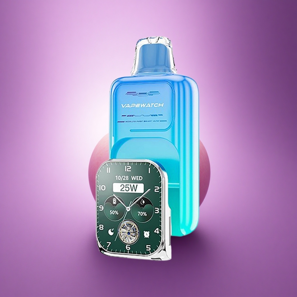 JNR VapeWatch 30000 Skābā ābola ledus ar 1000mAh un dubultā sieta spole