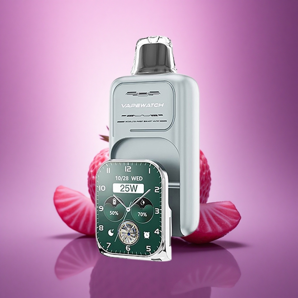 JNR VapeWatch 30000 Zemeņu Ledus 1000mAh 5% nikotīna