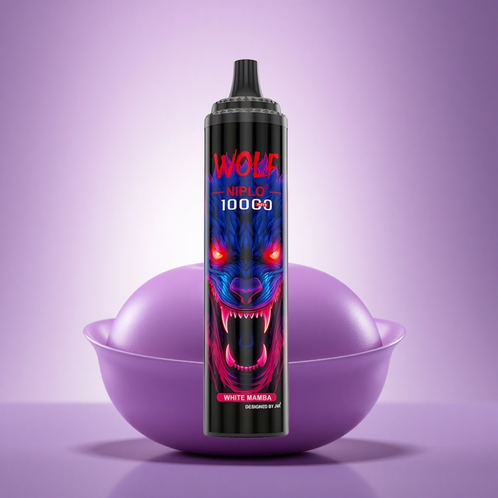 JNR Wolf Niplo 10000 Baltā Mamba 20ml 650mAh