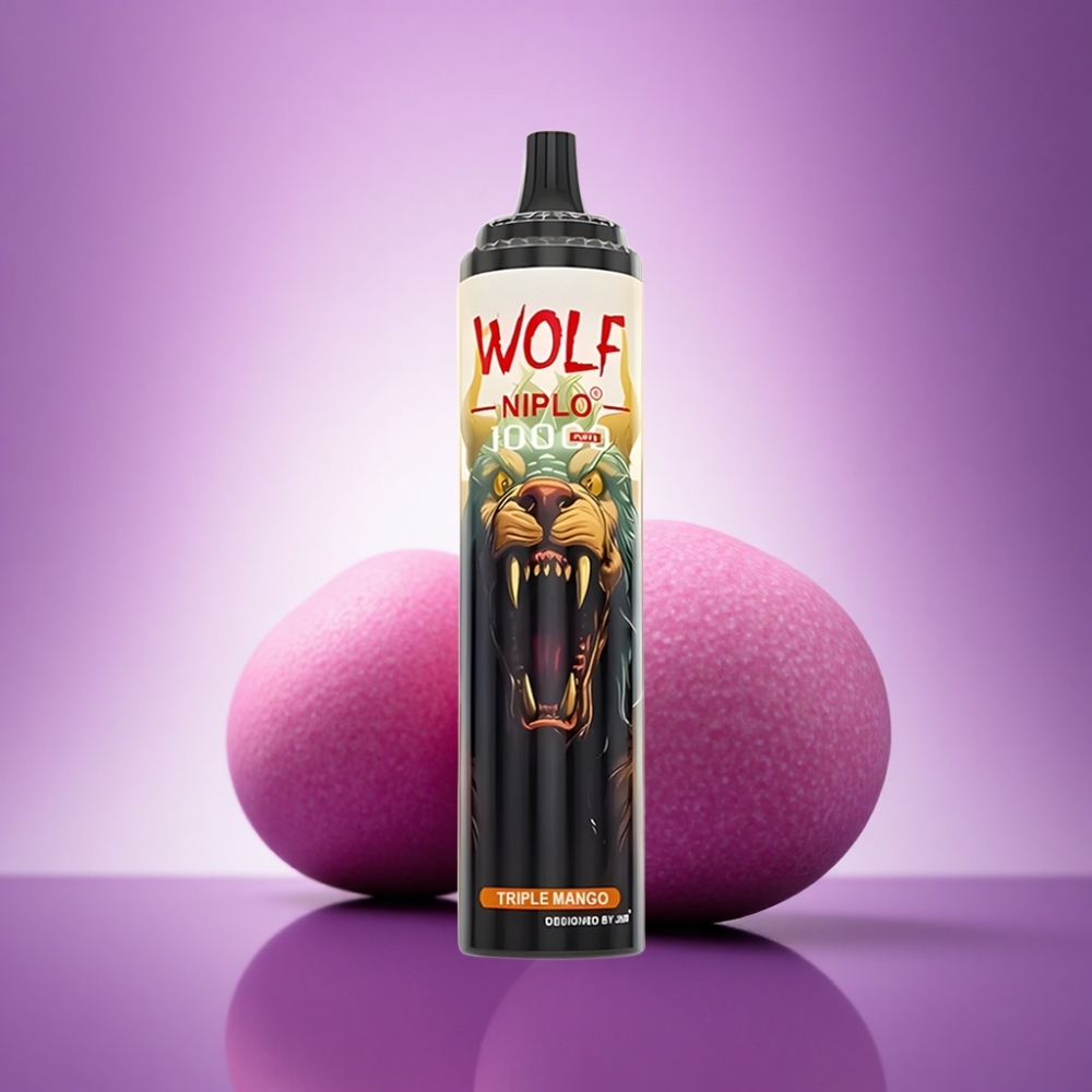 JNR Wolf Niplo 10000 Trīskāršā Manga ar 20ml e-šķidruma un 5% nikotīna
