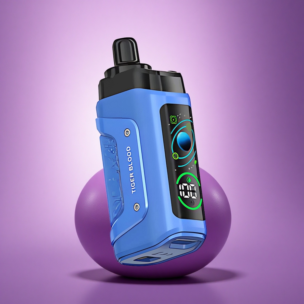 Razz Bar 45000 Puffs Tīģera Asinis 1.0 Ohm 650 mAh