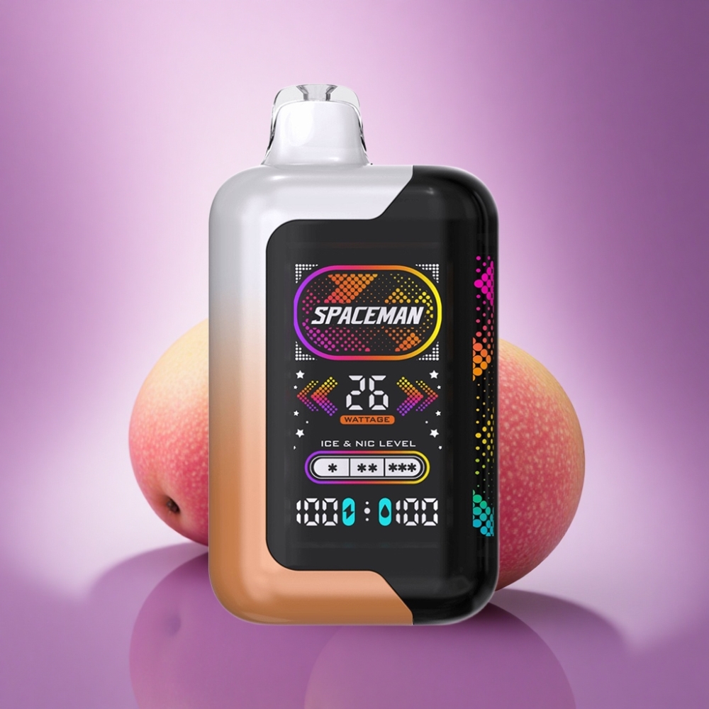SMOK SPACEMAN SP40000 Puffs Skābā Manga Medus Rasols ar 50mg nikotīna un 20ml e-šķidruma