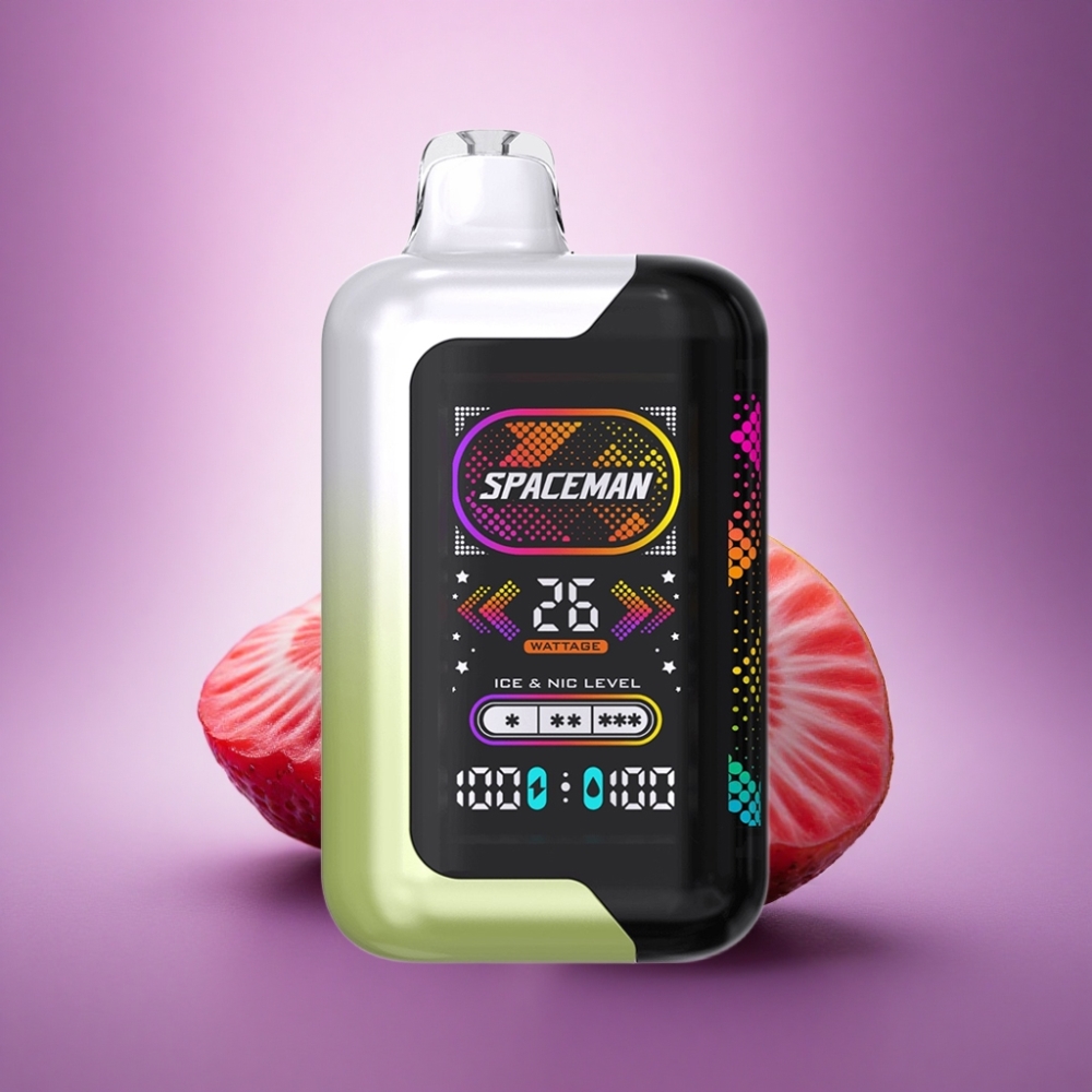 SMOK SPACEMAN SP40000 Puffs Zemeņu Kivi 1000mAh 50mg nikotīna