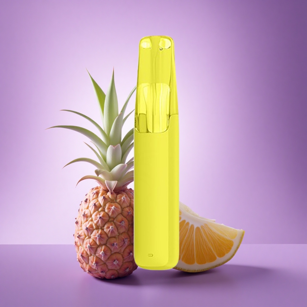 Snowplus Dash 4000 Puffs Citrons Ananāss Ceramikas 530mAh