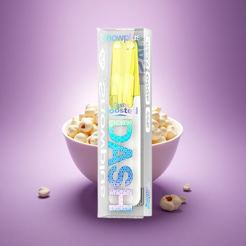 Snowplus Dash 4000 Puffs Vaniļas Popkorns Keramikas 530 mAh