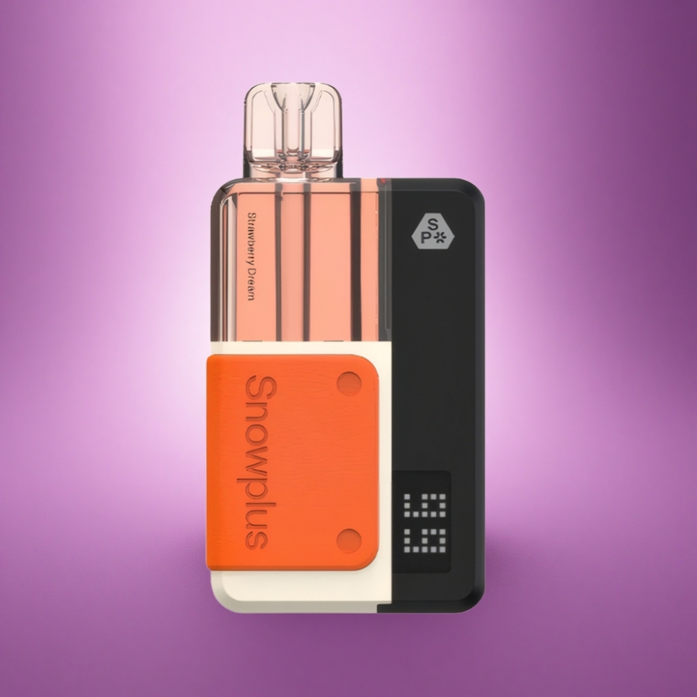 Snowplus Swift 15000 Puffs Pod Kit Zemeņu Sapnis ar Dual Mesh Atomizeru un 1000 mAh bateriju