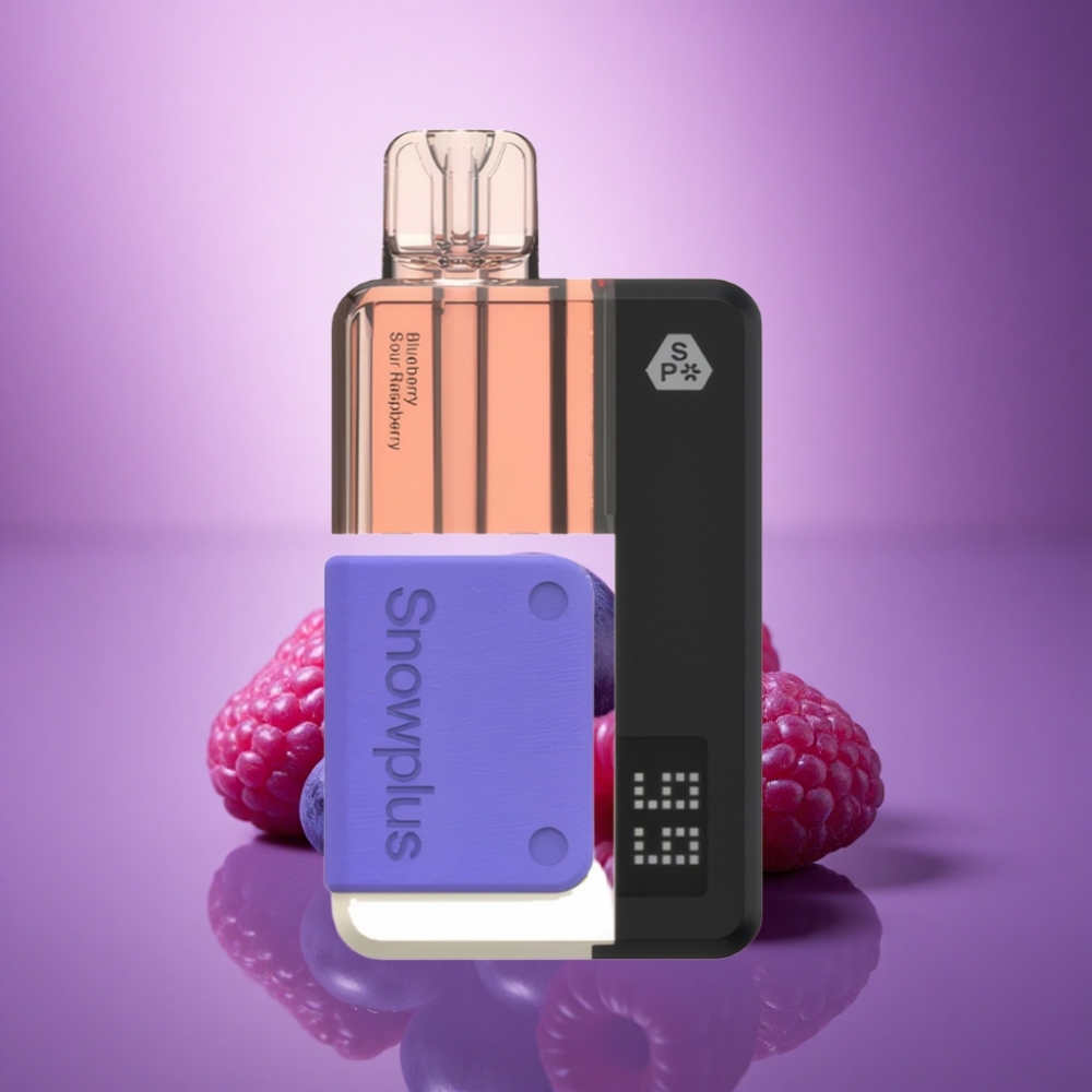 Snowplus Swift 15000 Puffs Pod Kit Zilā Oša Skābā Aveņa 1000 mAh Dual Mesh