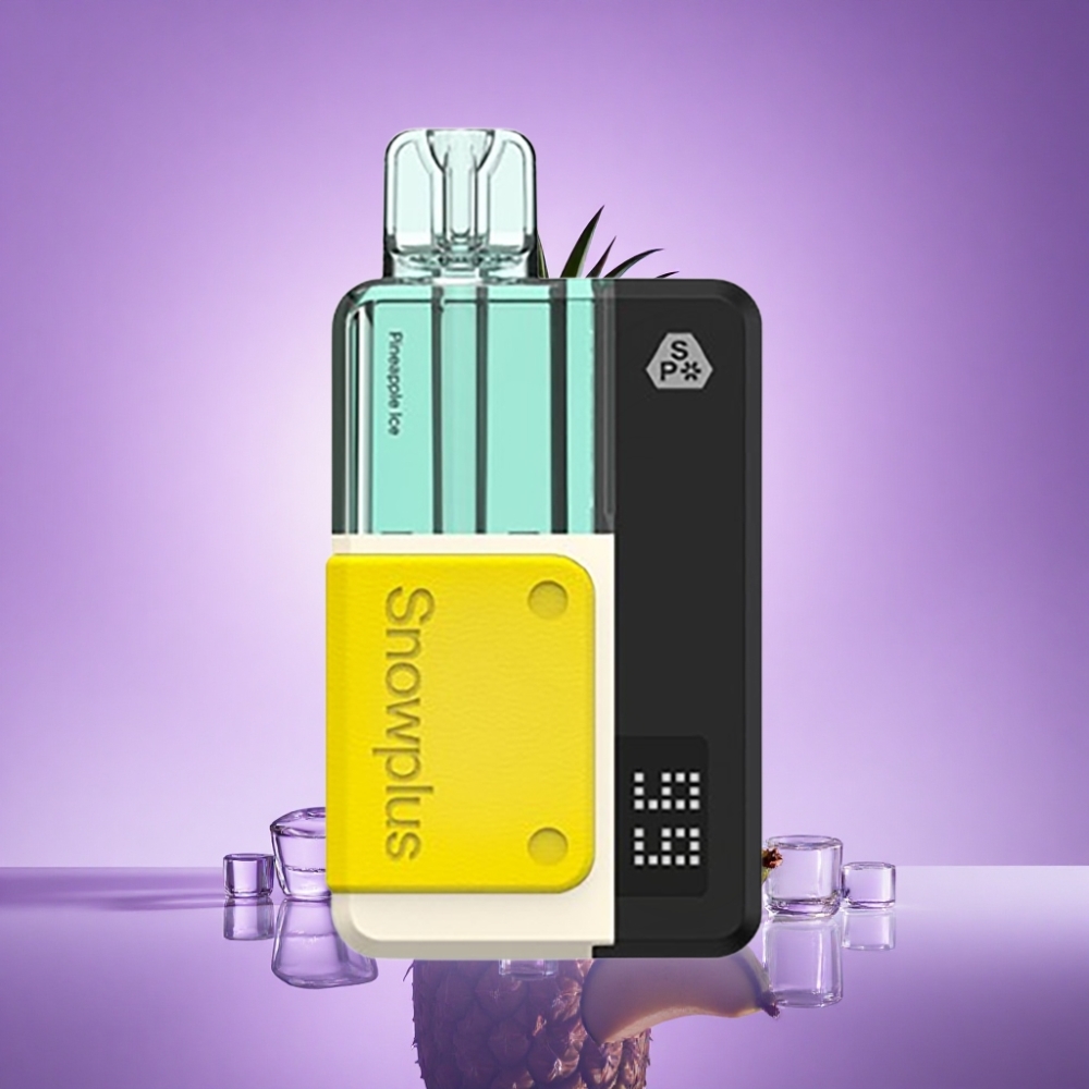 Snowplus Swift 5000 Puffs Ananāsu Ledus 2% nikotīna 1000 mAh