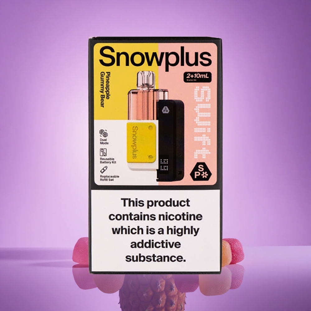 Snowplus Swift 5000 Puffs Ananāsu Ģumijlācītis 1000 mAh 2 ml