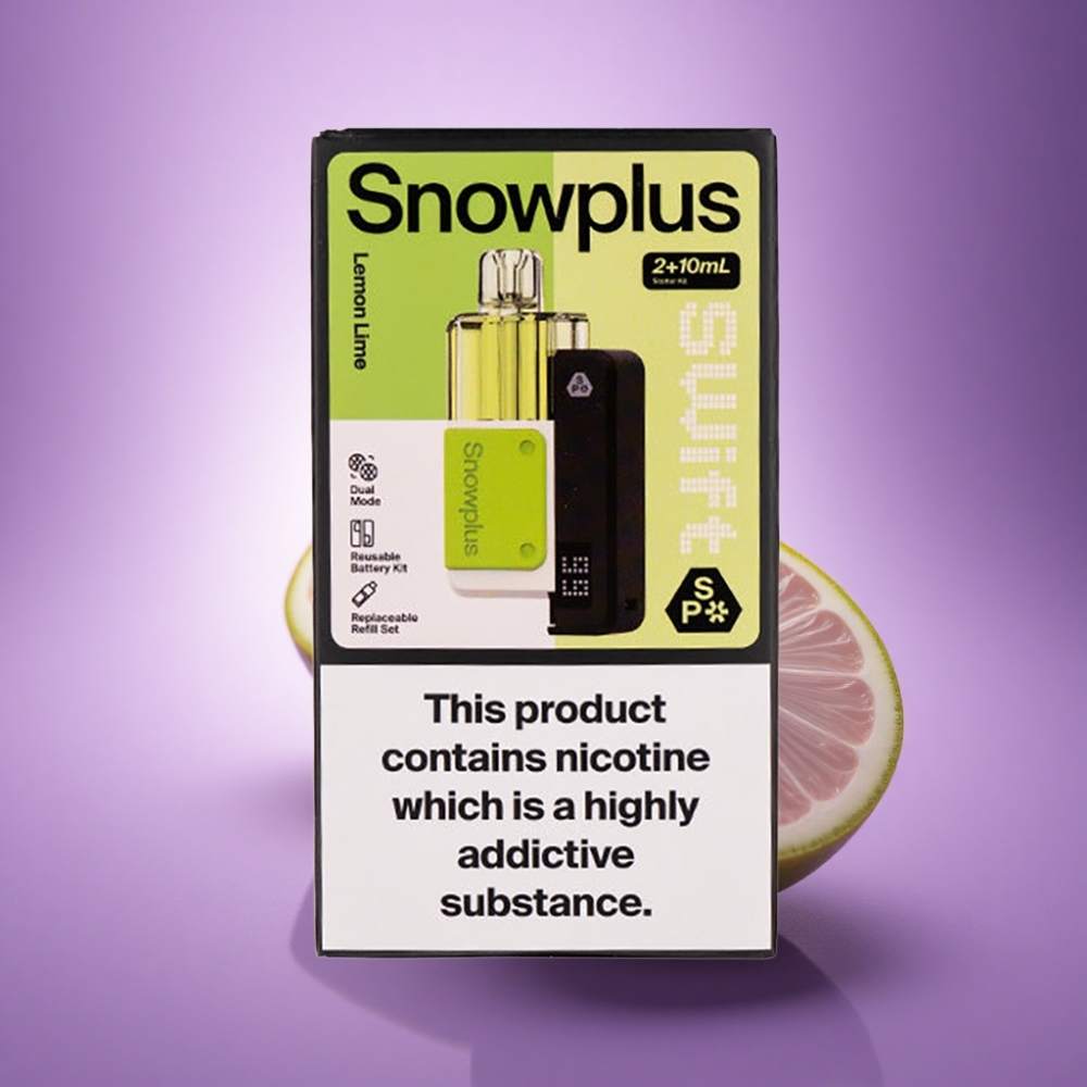 Snowplus Swift 5000 Puffs Citrons Laima 2+10 ml 2% nikotīna 1000 mAh