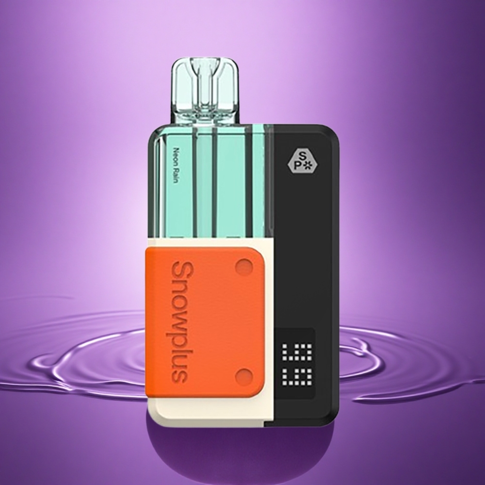 Snowplus Swift 5000 Puffs Neona Lietus 1000 mAh 2% nikotīna