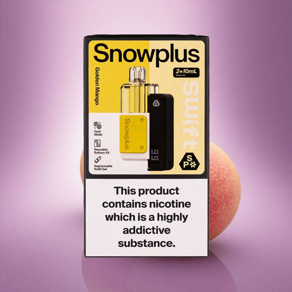 Snowplus Swift 5000 Puffs Zelta Mango 1000 mAh Dual Mesh