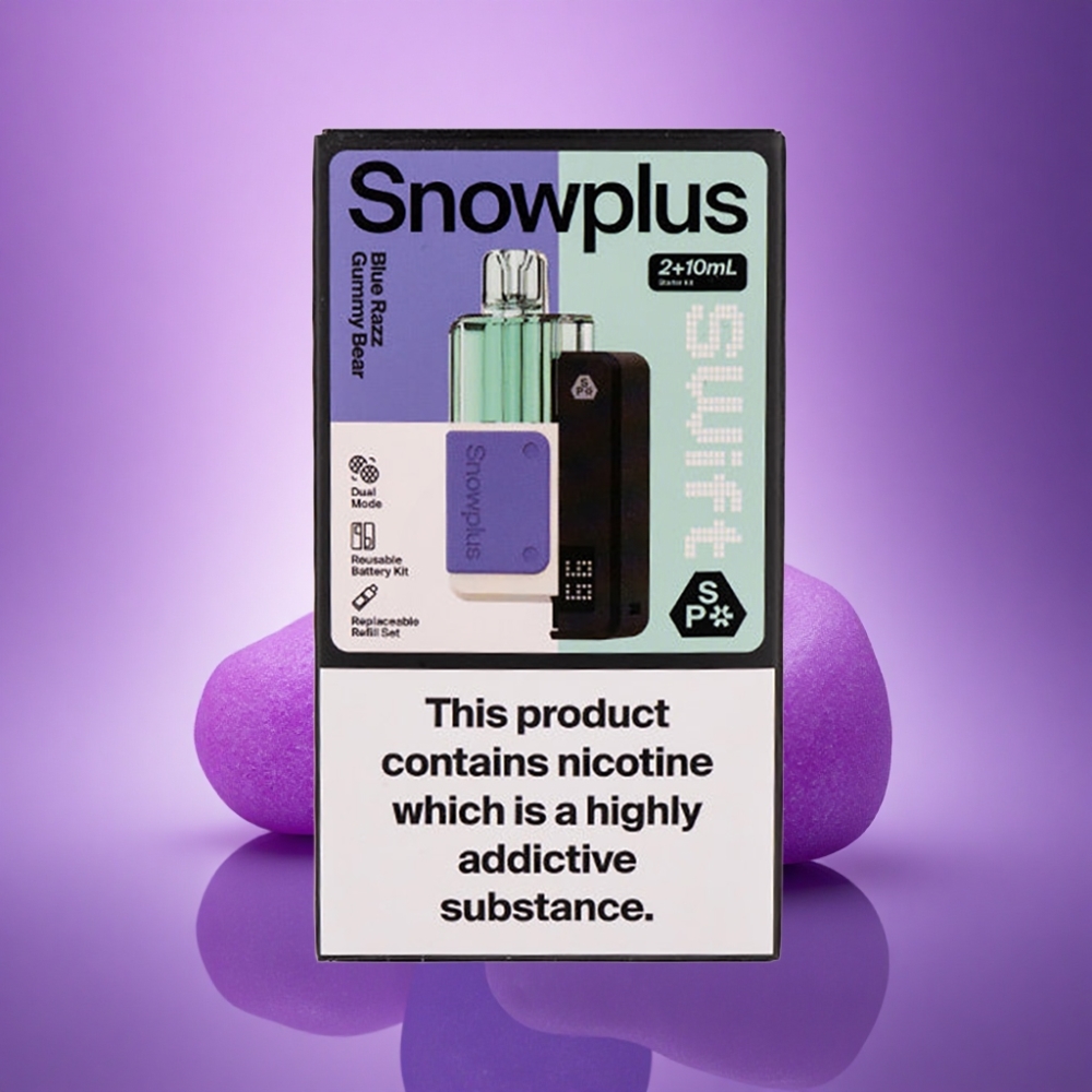 Snowplus Swift 5000 Puffs Zilā Aveņu Gumijlācis 1000 mAh 2 ml