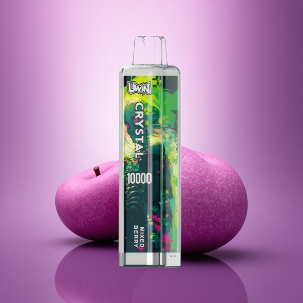 Uwin Crystal 10000 Puffs Jāņogu RGB Gaismas 5% nikotīna 650mAh