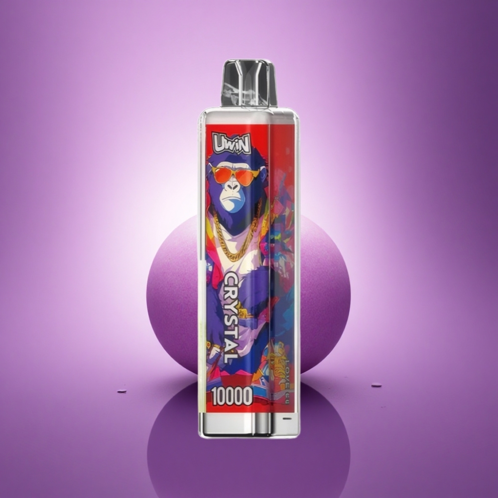 Uwin Crystal 10000 Puffs Mīlestība 66 RGB Gaismas 5% nikotīna 650mAh