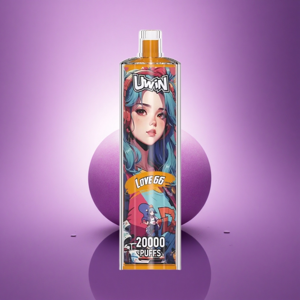 Uwin Shisha Hookah Crystal 20000 Puffs Mīlestība 66 0% nikotīna 650 mAh