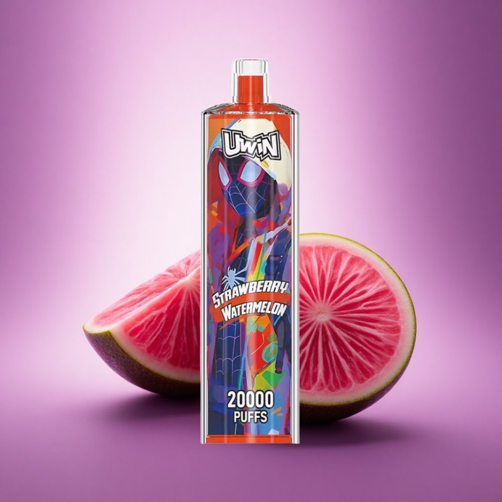 Uwin Shisha Hookah Crystal 20000 Puffs Zemeņu Arbūzs 0% Nikotīna 650 mAh