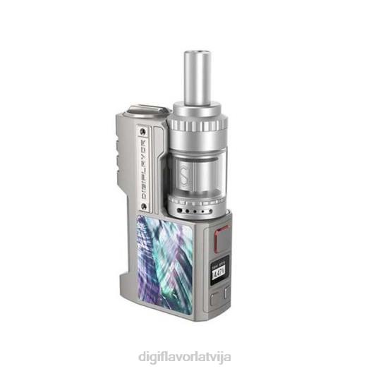Digiflavor geekvape pods - Digiflavor Z1 SBS komplekts ar sirēnu 3 gta sudrabaini pelēka ķemmīšgliemene 02DV111