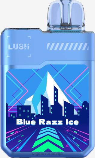 Digiflavor geekvape - Digiflavor Geekbar LUSH vienreizējās lietošanas zils razz ledus 02DV4