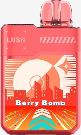 Digiflavor geekvape flavors - Digiflavor Geekbar LUSH vienreizējās lietošanas ogu bumba 02DV9